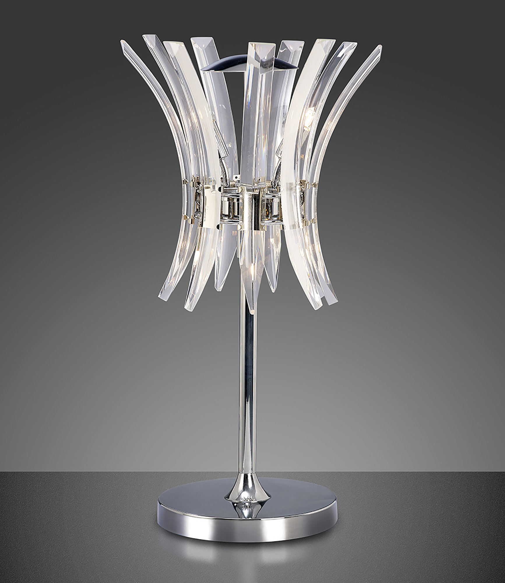 IL50446  Sinclair 51.5cm 4 Light Table Lamp